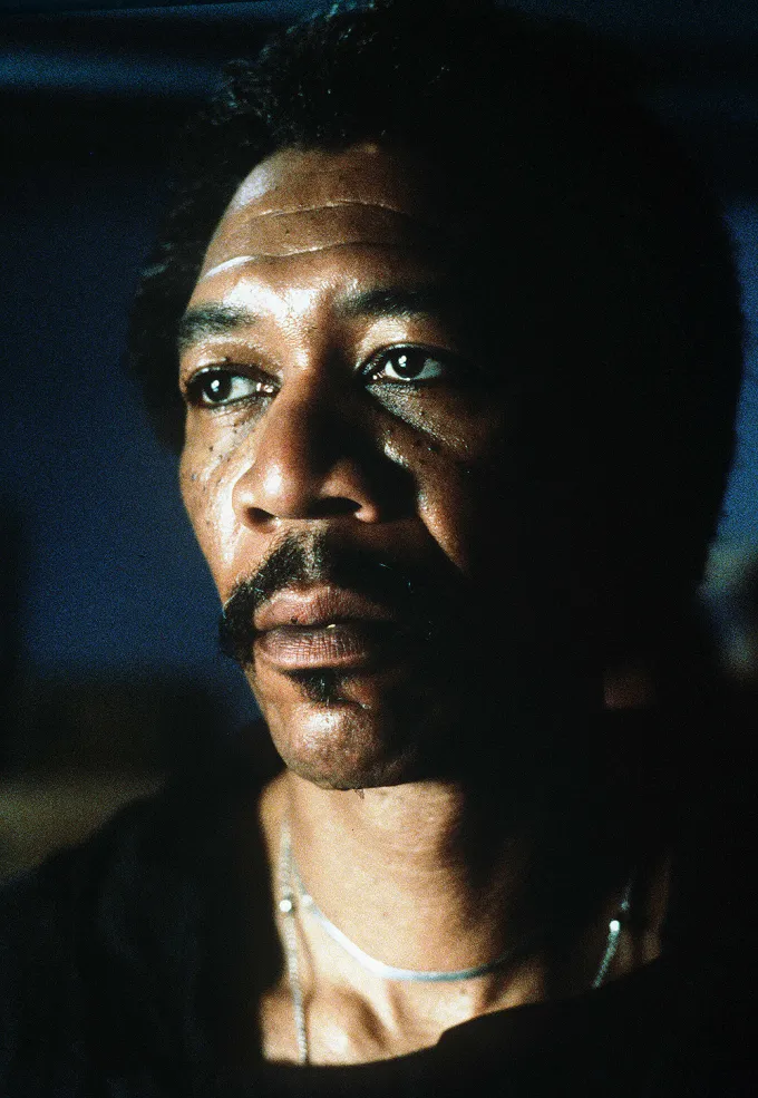 Morgan Freeman in his element